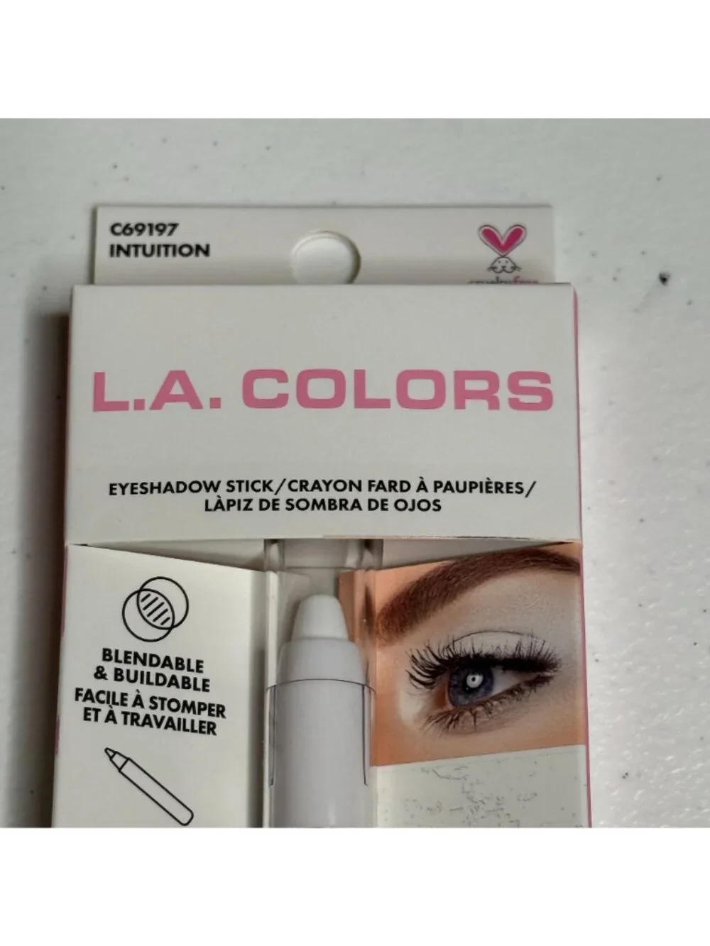 LA Colors Eyeshadow Stick Intuition Matte 2 Pack Cream Shadow New